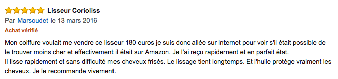 commentaire Corioliss K2