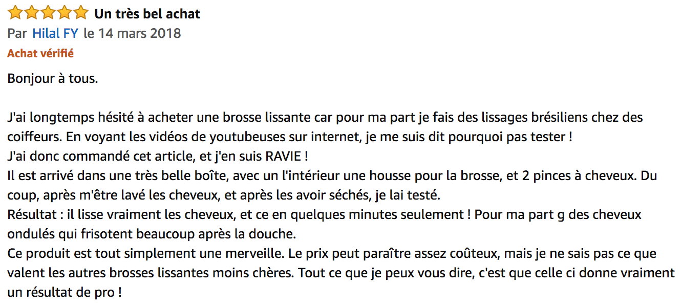 commentaire Madame Paris Lila