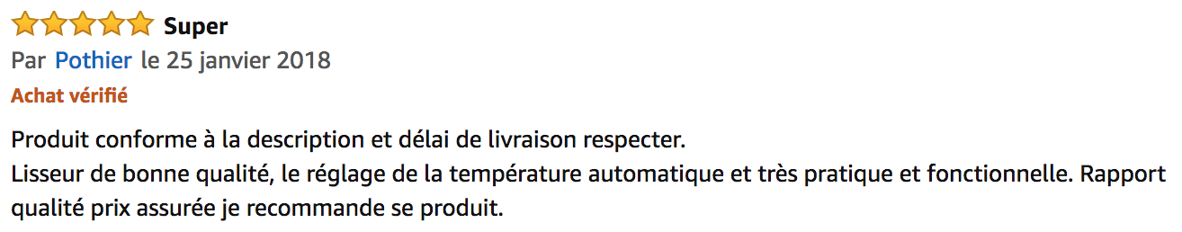 commentaire Philips Moisture Protect