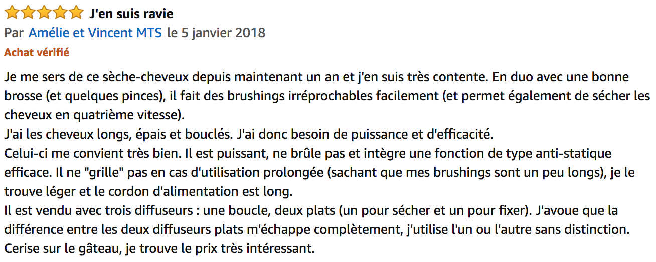 commentaire Pro Silk remington
