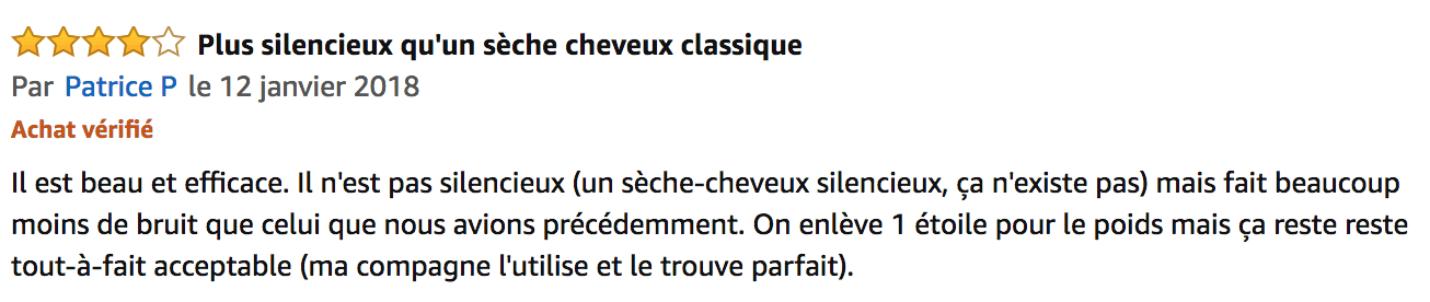 commentaire valera silent jet