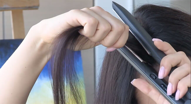 utilisation lisseur remington Keratin Therapy